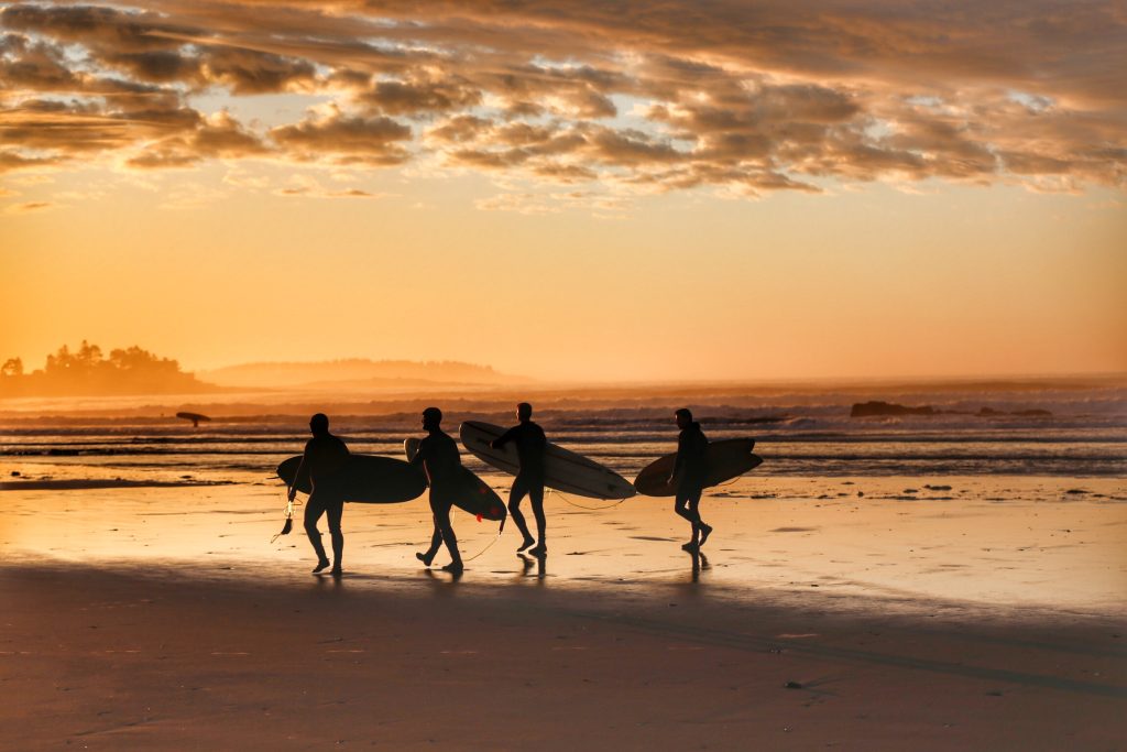 Sunrise Surfers, Photo Credits: Colleen Mars