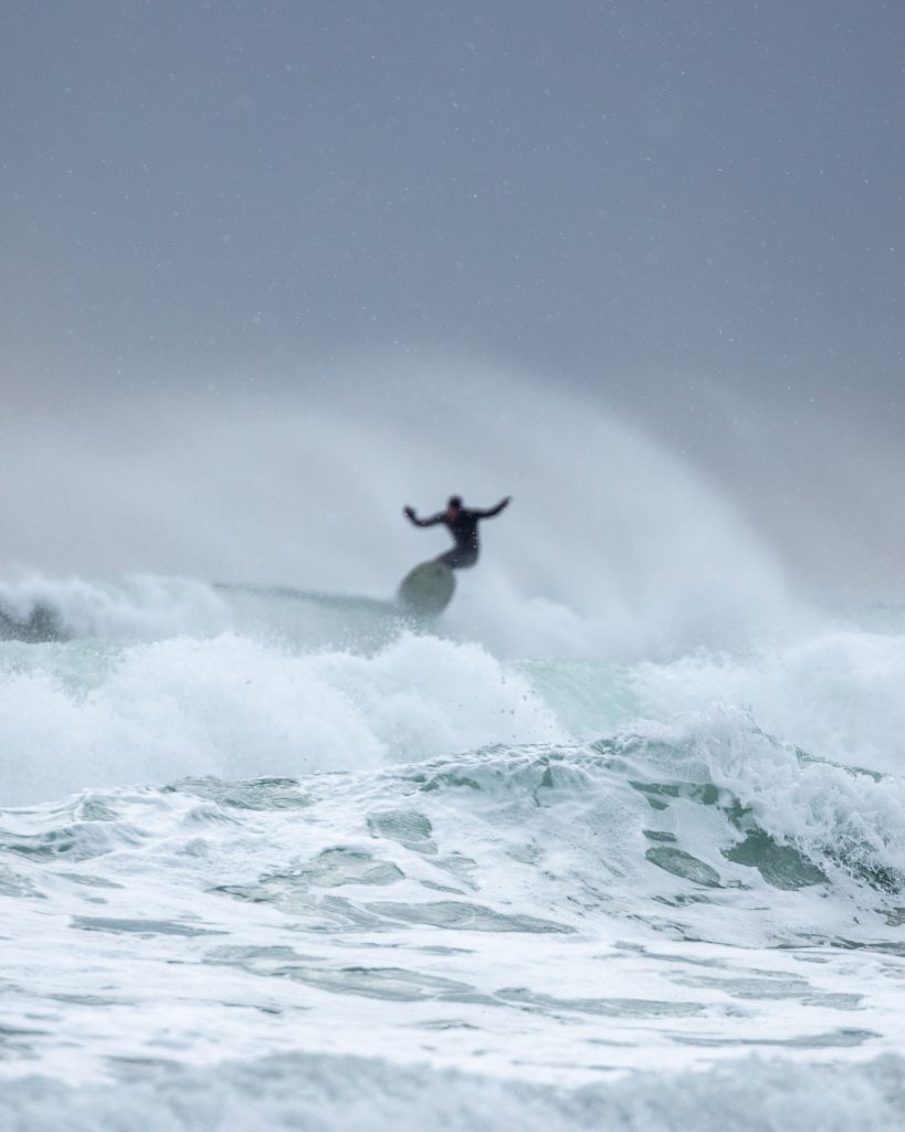 Winter Surfer, Photo Credits: Drew Collins