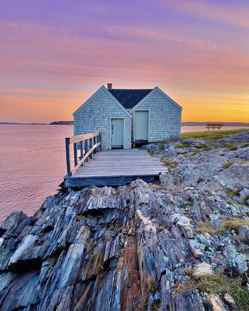 Lobster Shack Sunset, Photo Credits: Dustin Droggitis