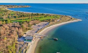 Ferry Beach Aerial, Photo Credits: Juliet and Chris Karam