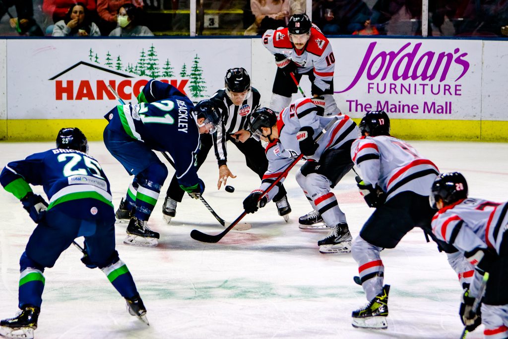 Maine Mariners Hockey, Photo Credits: Bill O'Malley