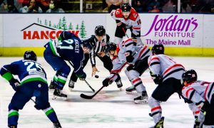 Maine Mariners Hockey, Photo Credits: Bill O'Malley