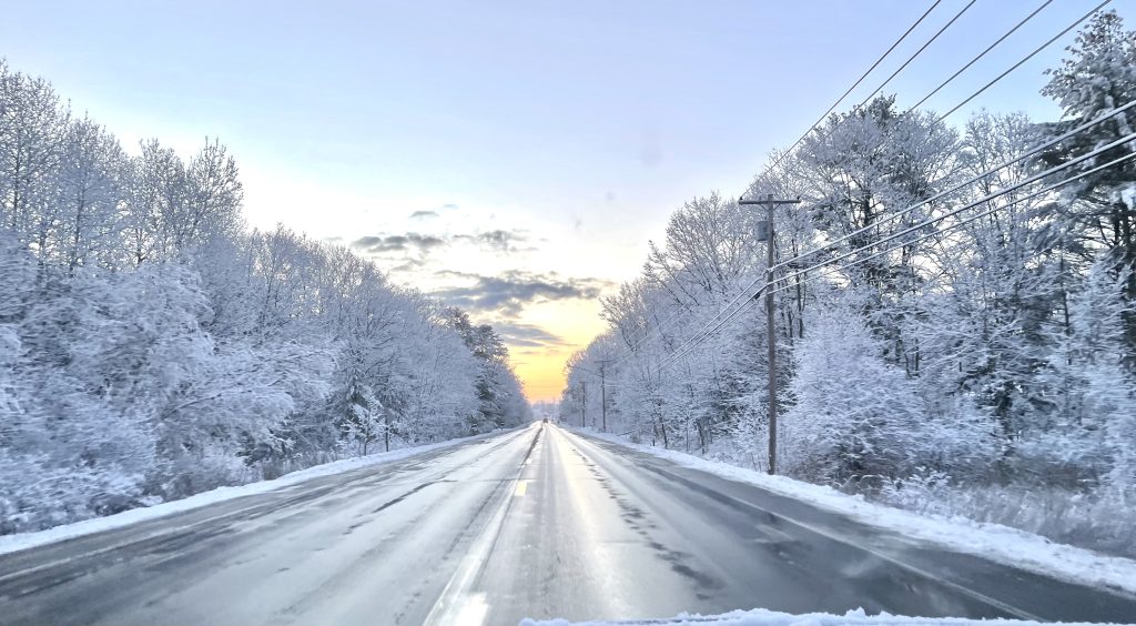 Snowy Commute, Photo Credits: Darrin Landry