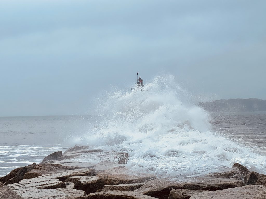 Spring Point during Nor'Easter, Photo Credits: Eric Pray