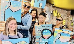 Girls Night. Photo Courtesy of Muse Paintbar