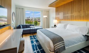 Canopy Portland Waterfront Guest Room, Photo Credit: Greg Premru