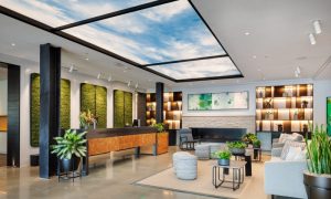 Canopy Portland Waterfront Lobby, Photo Credit: Greg Premru