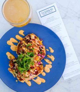 Harbor bistro + terrace menu and food, photo provided by Portland Harbor Hotel