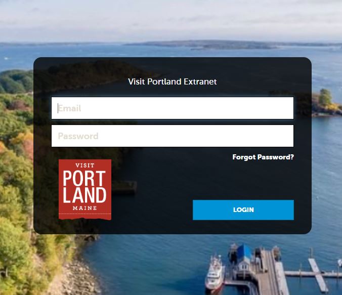 Partner Portal Login Screenshot