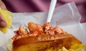 Bite into Maine Lobster rolls, Photo Credits: Serena Folding