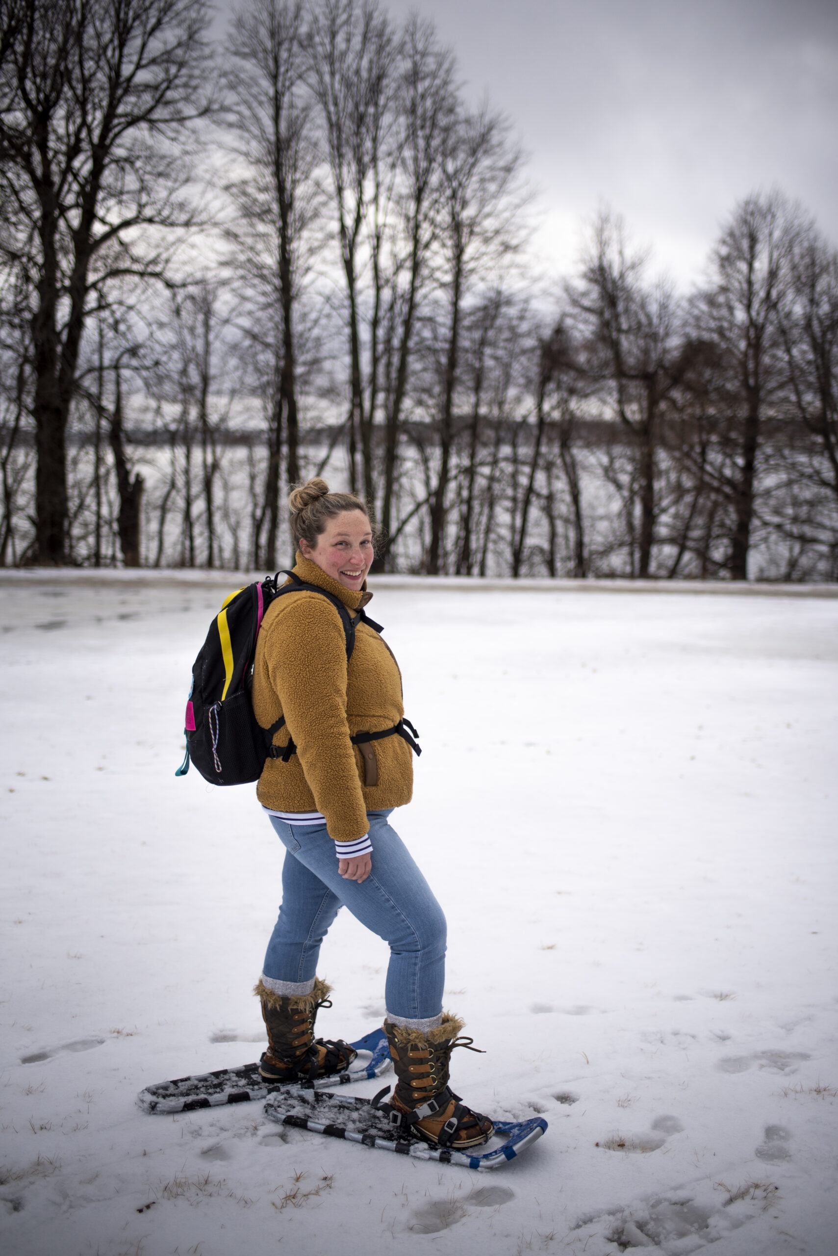 Snowshoeing. Photo credit: Capshore Snowshoeing. Photo credit: Capshore Photography