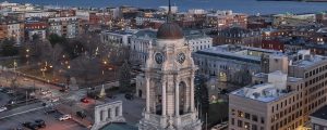 City Hall cityscape, Photo Credits: Peter Morneau Photography