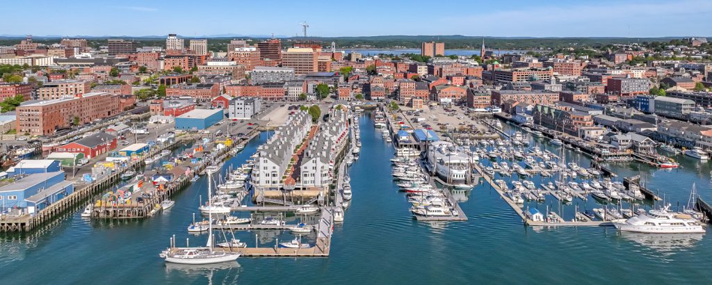 Cityscape of wharfs, Photo Credits: Peter Morneau Photography