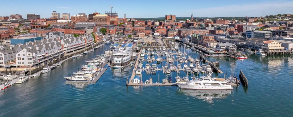 Cityscape of wharfs, Photo Credits: Peter Morneau Photography