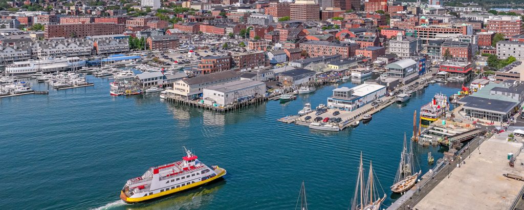 ferry with water, Photo Credits: Peter Morneau Photography