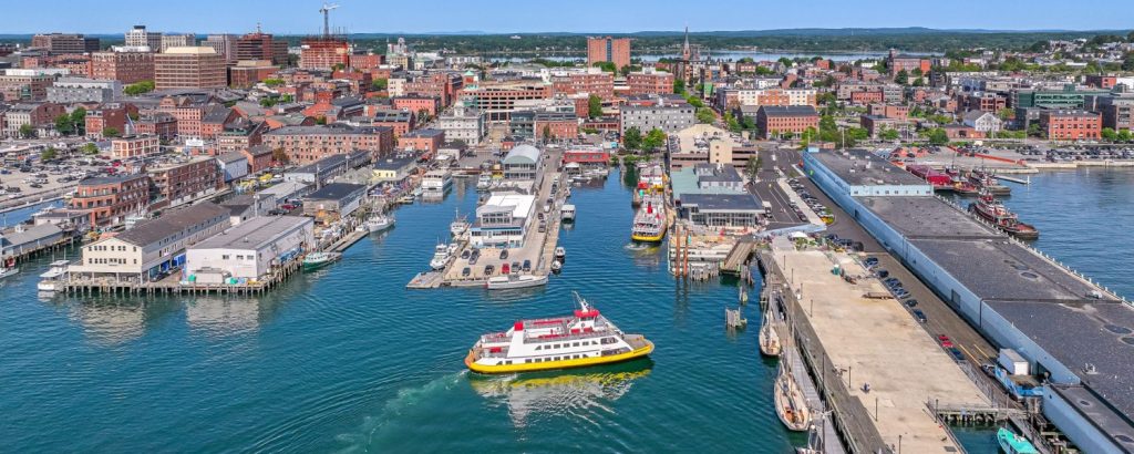 ferry with water, Photo Credits: Peter Morneau Photography