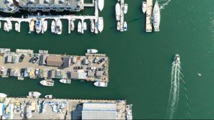 Arial View of Marina, Photo Credits: Peter Morneau Photography