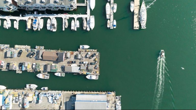 Arial View of Marina, Photo Credits: Peter Morneau Photography Arial View of Marina, Photo Credits: Peter Morneau Photography