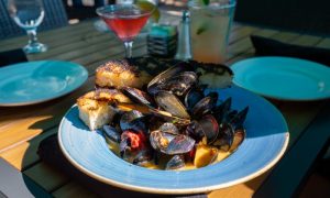 Food at Harraseeket Inn, Photo Credits: Serena Folding