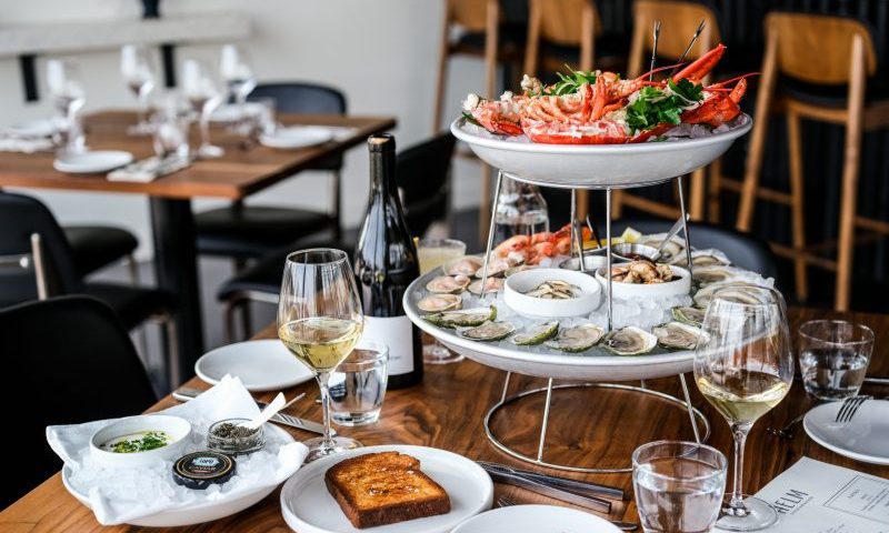 Dining at Helm, Photo Credit: Erin Little Photography