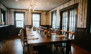 The private dining room at Whitehall. Photo Credit: Lindsay Vann Photography
