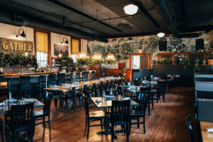 Gather Interior. Photo Credit: Dawson Renaud Photo and Film Gather Interior. Photo Credit: Dawson Renaud Photo and Film