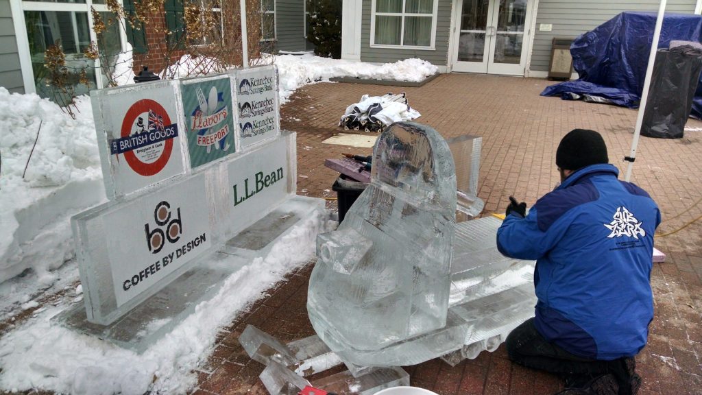 Ice Sculpture, Photo Credits: Visit Freeport