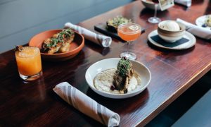 Food at Sur Lie Restaurant, Photo Credits: Dawson Renaud Photo and Film