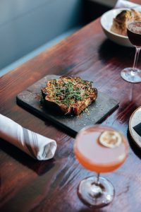 Food at Sur Lie Restaurant, Photo Credits: Dawson Renaud Photo and Film