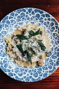 Food at Sur Lie Restaurant, Photo Credits: Dawson Renaud Photo and Film