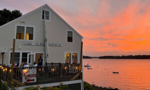 Exterior of Gas Pump. Photo Provided by Byers & Sons Long Island Bakehouse