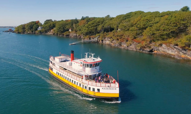 Casco Bay Lines Ferry. Photo Provided by Casco Bay Lines