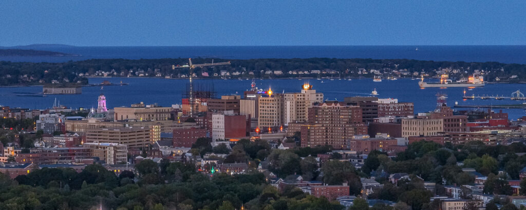 Blue Cityscape, Photo Credits: Peter Morneau Photography