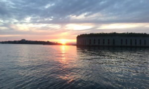 Fort Gorges. Photo Credit: Fore River Sportfishing