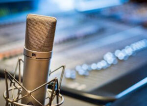 Microphone in Studio, Photo Credit of Townsquare Media