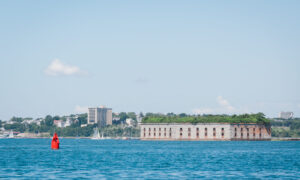 Fort Gorges. Photo Provided by New England Eco Adventures