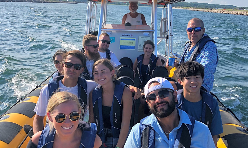 Group Shot of Tour. Photo Provided by New England Eco Adventures