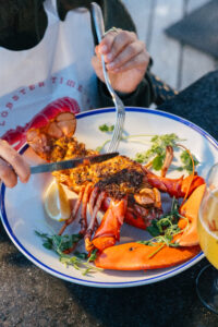 Stuffed Lobster. photo credit: Andy Austin