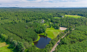 Aerial View of Cunningham Farm. Photo Credit: PGM Photography