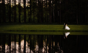 Tree Farm and Pond. Photo Credit: Bethany and Dan Photography