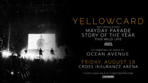 YellowCard. Photo Provided by Cross Insurance Arena