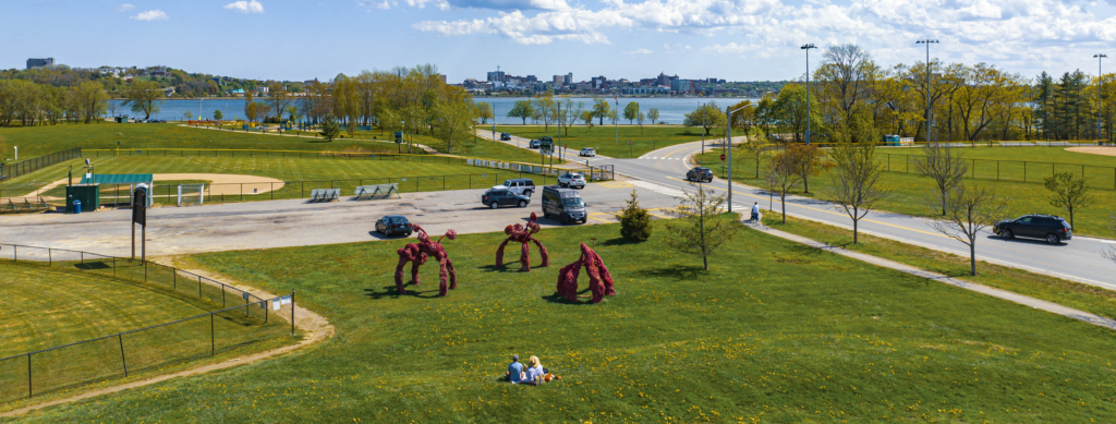 View of Portland from Back Bay Cove, Photo Credit: Capshore Photography