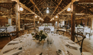 Interior of Large Barn. Photo Credit: Chris Bennett Photography