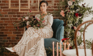 Bride at Ballast. Photo Credit: Katie Gardner