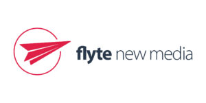 flyte new media logo. Photo provided by flyte new media
