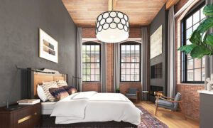 The Lincoln Hotel Guest Room. Photo Provided by The Lincoln Hotel