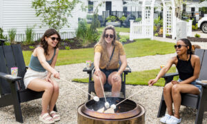 Firepit. Photo Credit: Capshore Photography