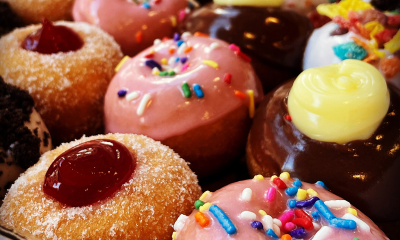 Donut Assortment. Photo Credit: Eighty 8 Donuts