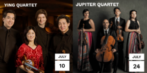Ying & Jupitar Quartet - Photo Credit: Photo Courtesy of Bowdoin International Music Festival