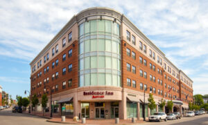 Exterior. Photo Provided by Residence Inn Portland Downtown Waterfront Exterior. Photo Provided by Residence Inn Portland Downtown Waterfront